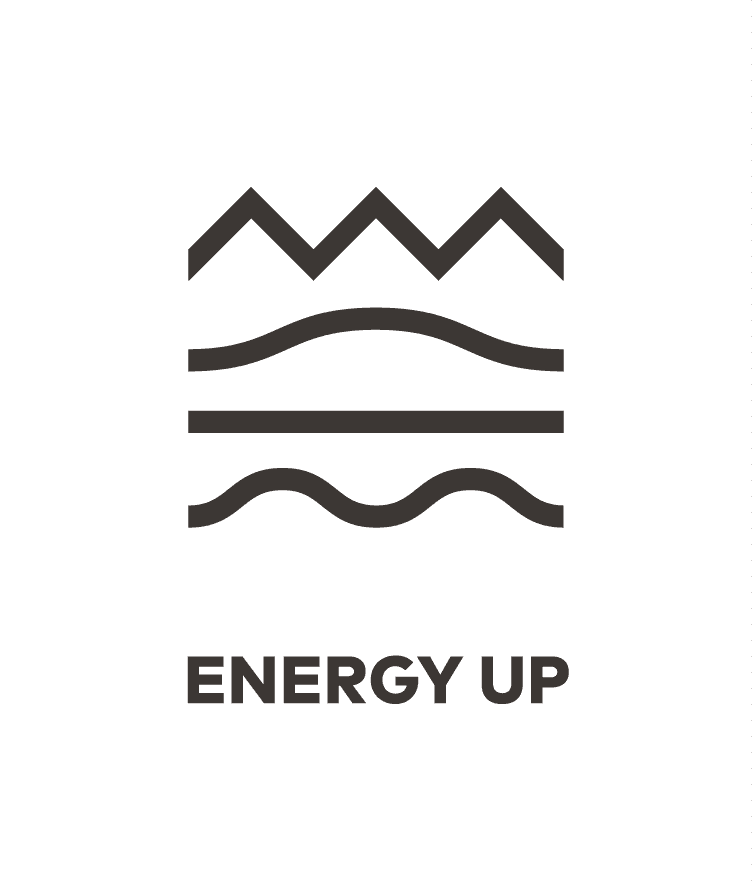 energy up — logo met typo RGB