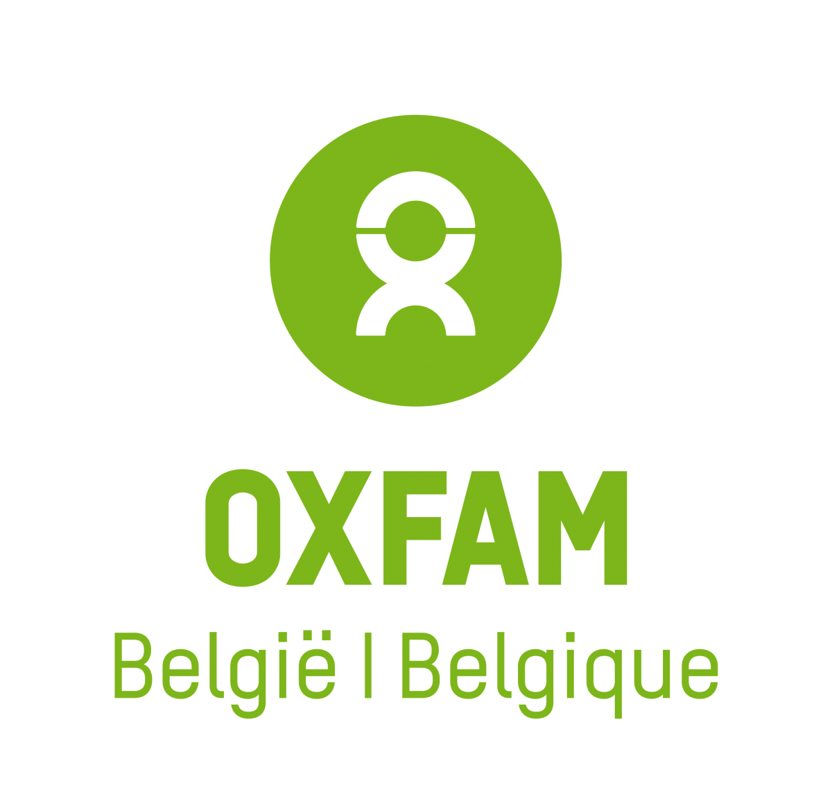 Oxfam Belgie Belgique GROEN-drukwerk